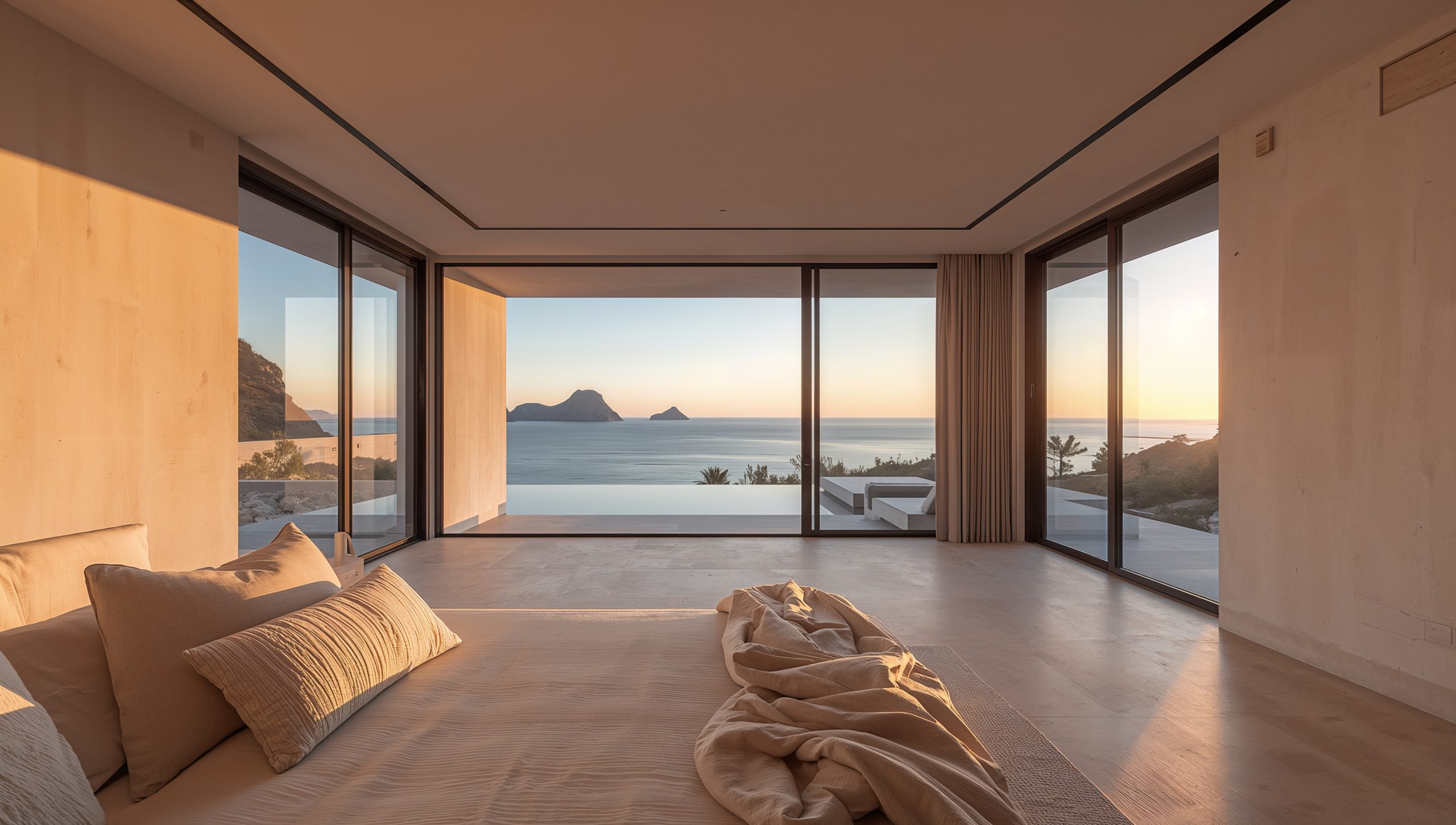 Lucid Origin Ultraluxury real estate photograph Inside a moder 0