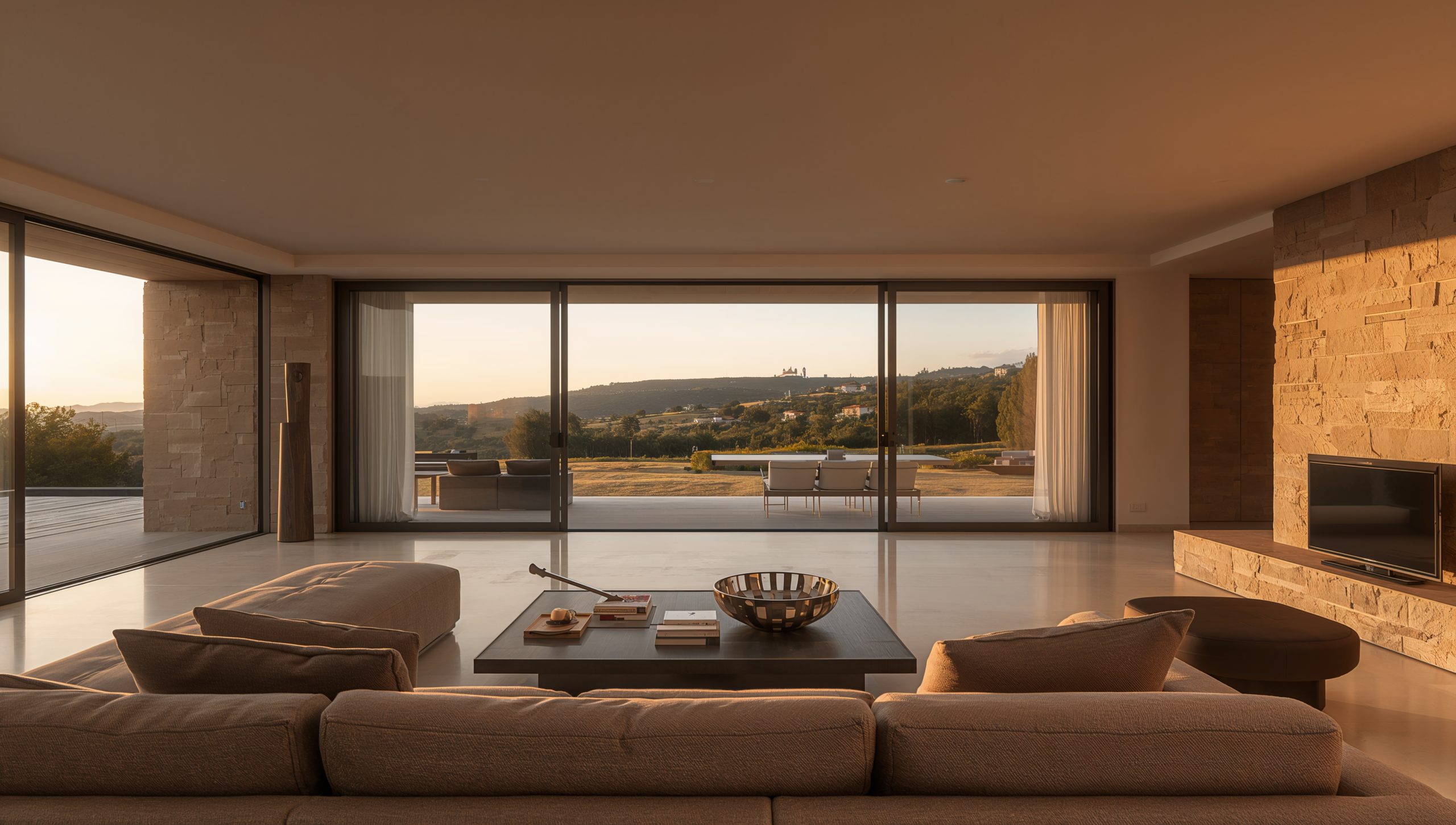 Lucid Origin Ultraluxury real estate photograph Interior of a 0