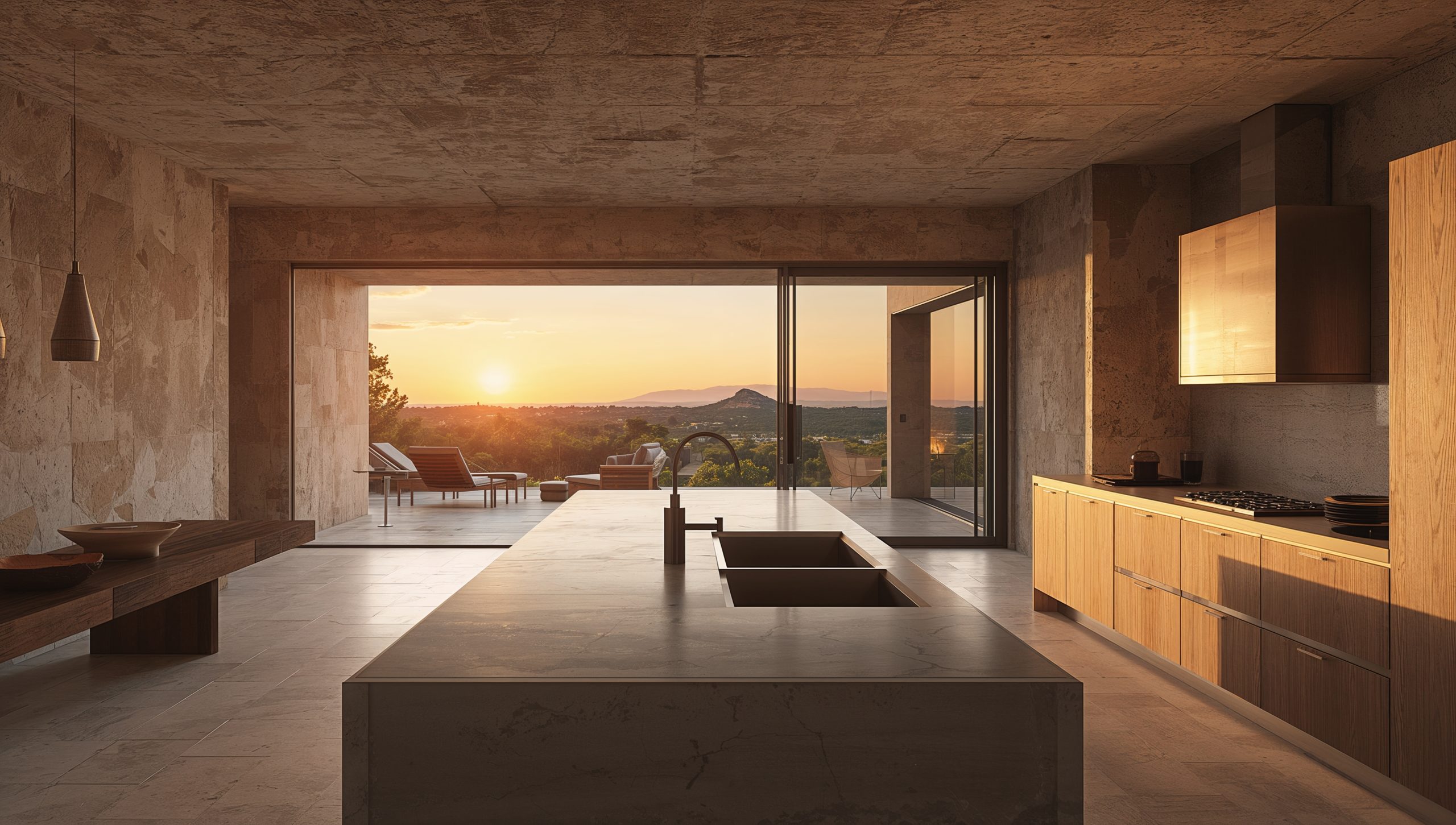 Lucid Origin Ultraluxury real estate photograph Interior of a 1